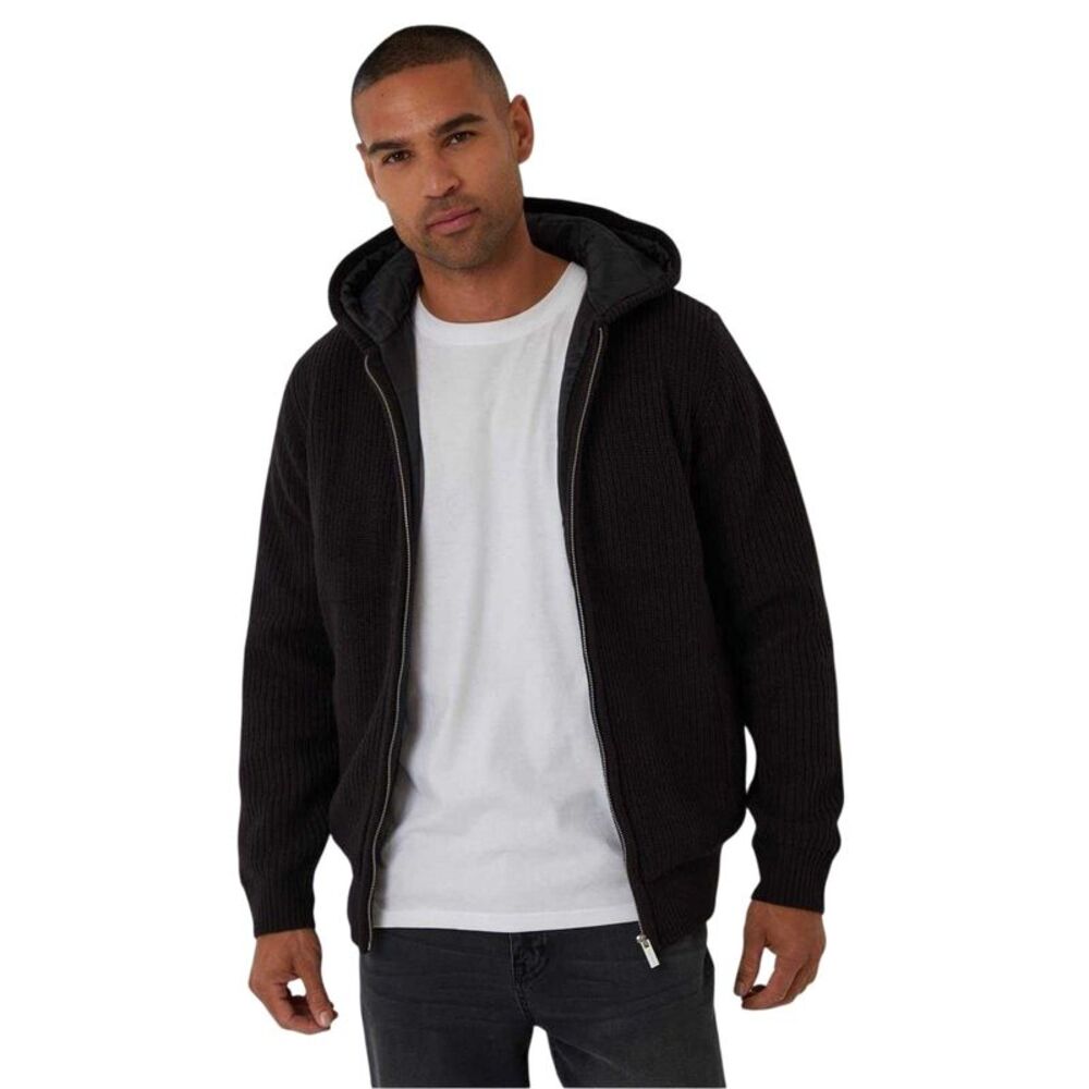 Threadbare Mens Padded  Jacket / Black
